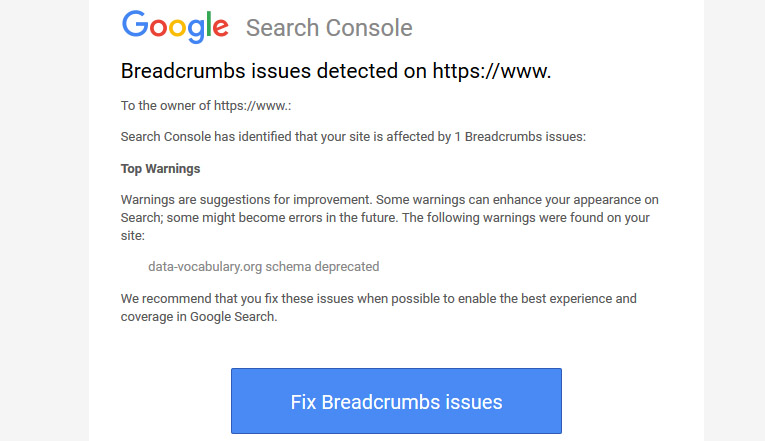 2020 01 22 google breadcumbs